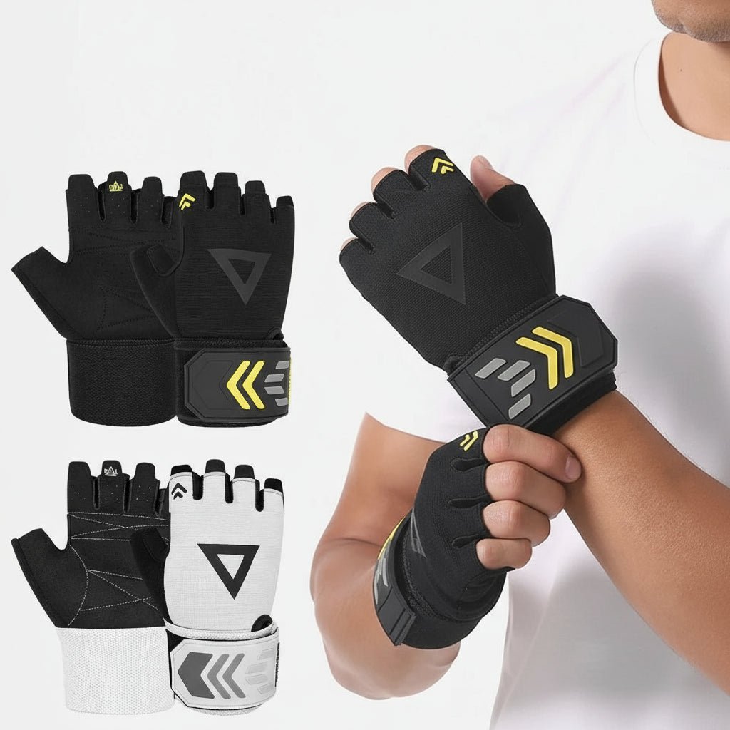 GripForge Breathable Fitness Gloves for Bodybuilding and Strength Training