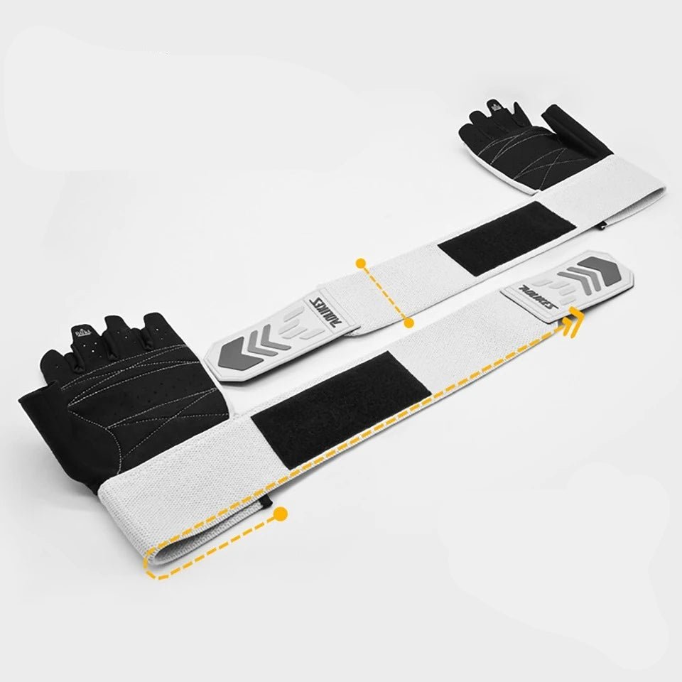 GripForge Breathable Fitness Gloves for Bodybuilding and Strength Training