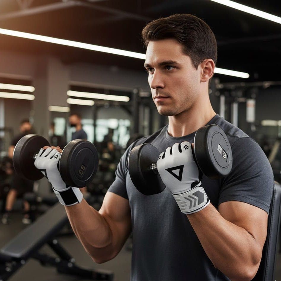 GripForge Breathable Fitness Gloves for Bodybuilding and Strength Training