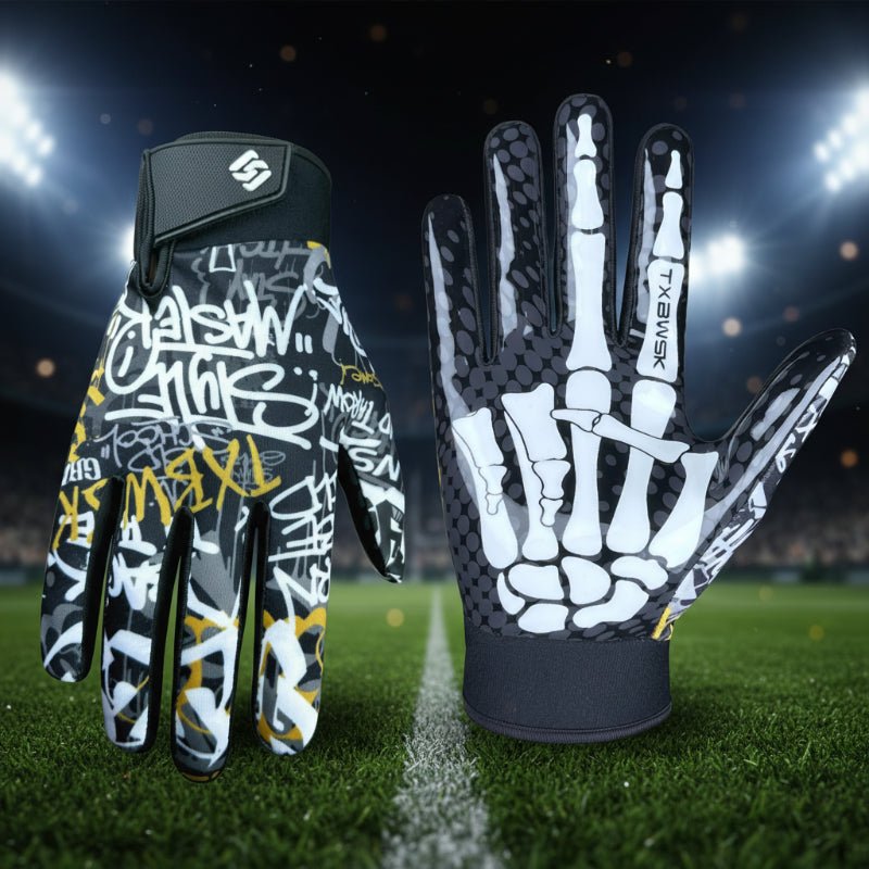 GripEdge Breathable Football Gloves With Enhanced Palm Grip