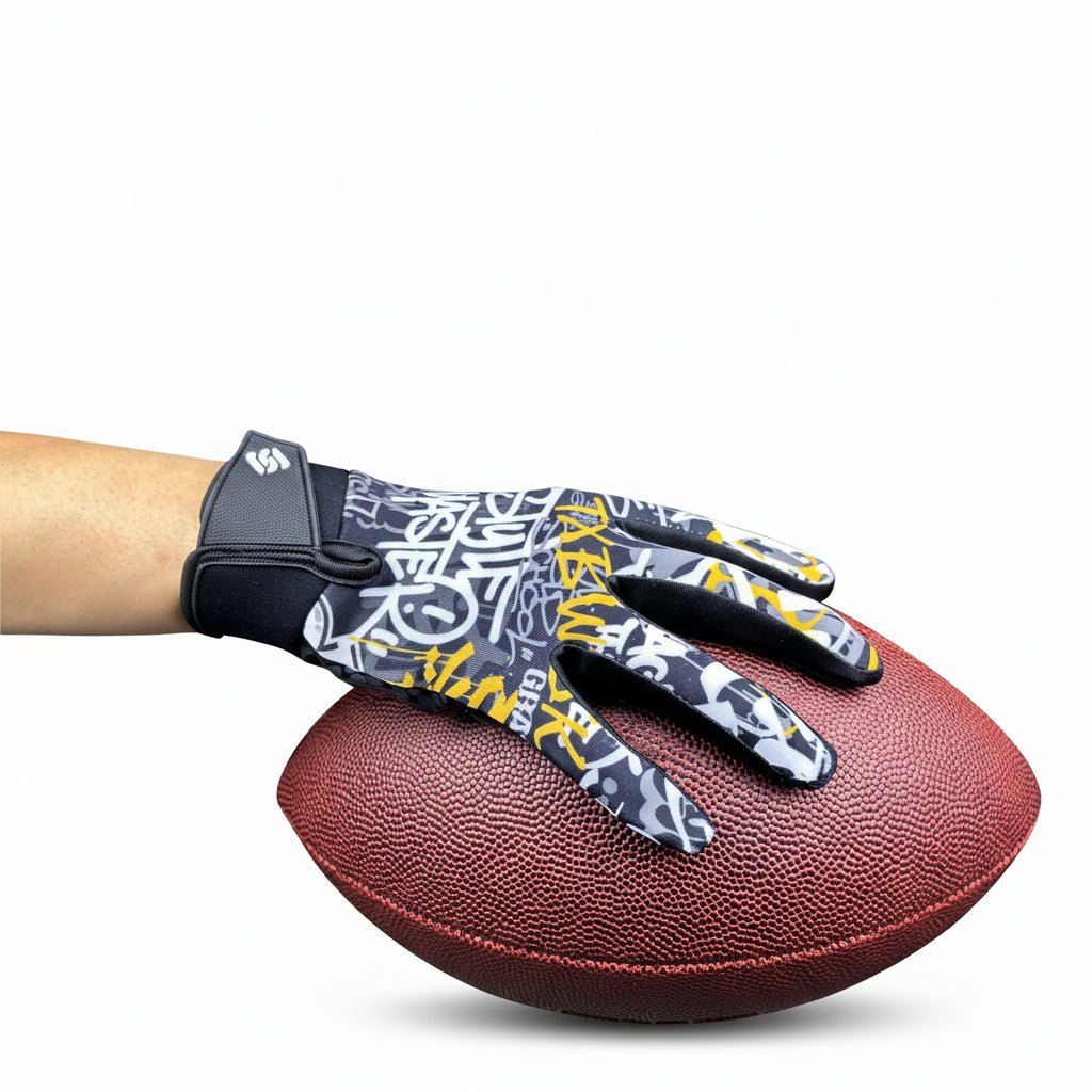GripEdge Breathable Football Gloves With Enhanced Palm Grip