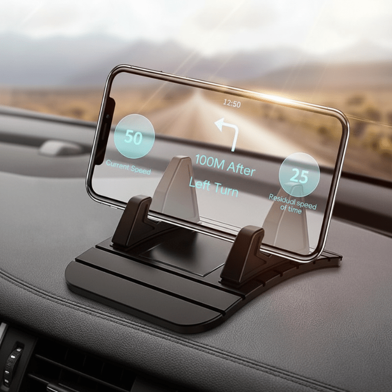 Supporto per telefono da auto antiscivolo SureGrip con presa sicura