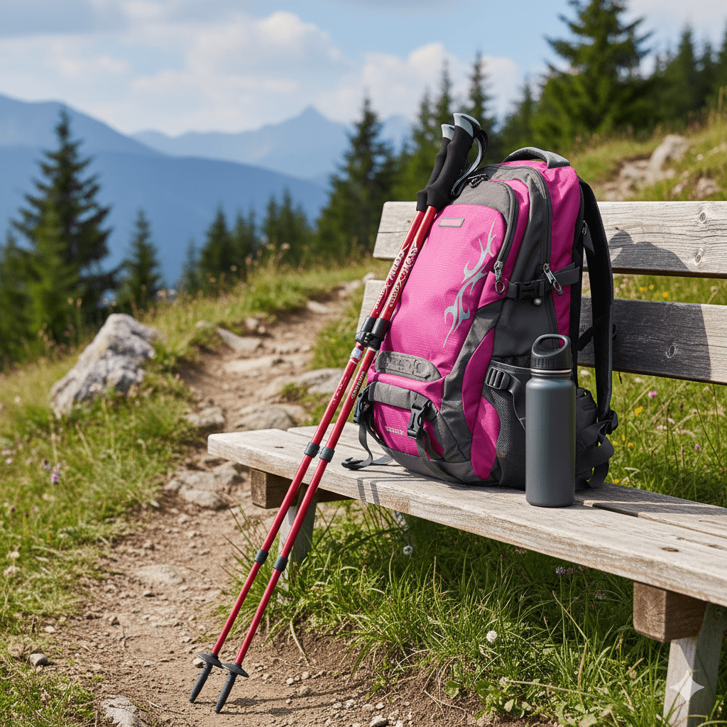 Summit Ridge Nastavitelné trekové hole pro stabilitu a pohodlí