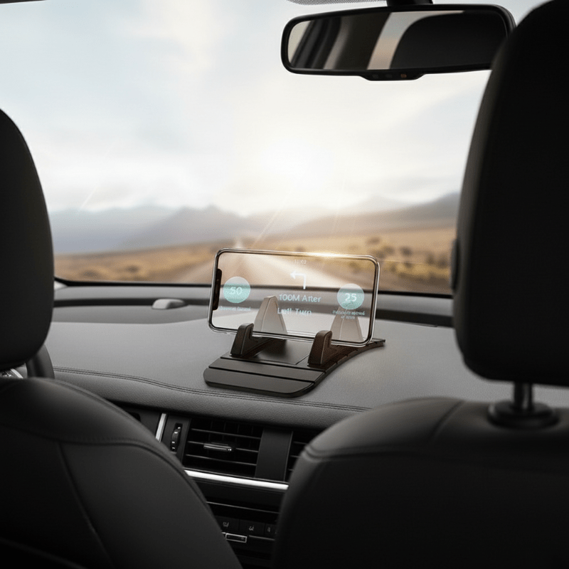 Supporto per telefono da auto antiscivolo SureGrip con presa sicura