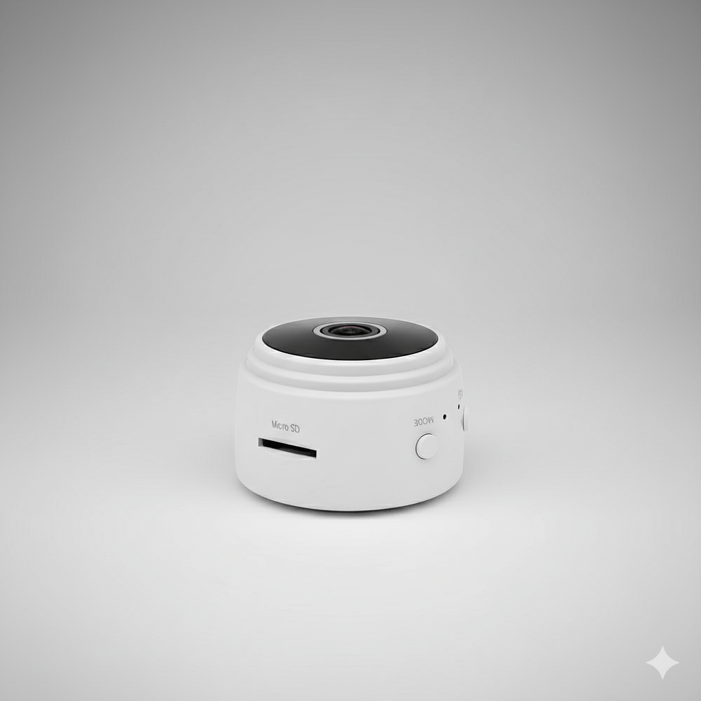 NovaCam Mini kompaktní bezpečnostní kamera 1080P s nočním viděním a ovládáním přes aplikaci