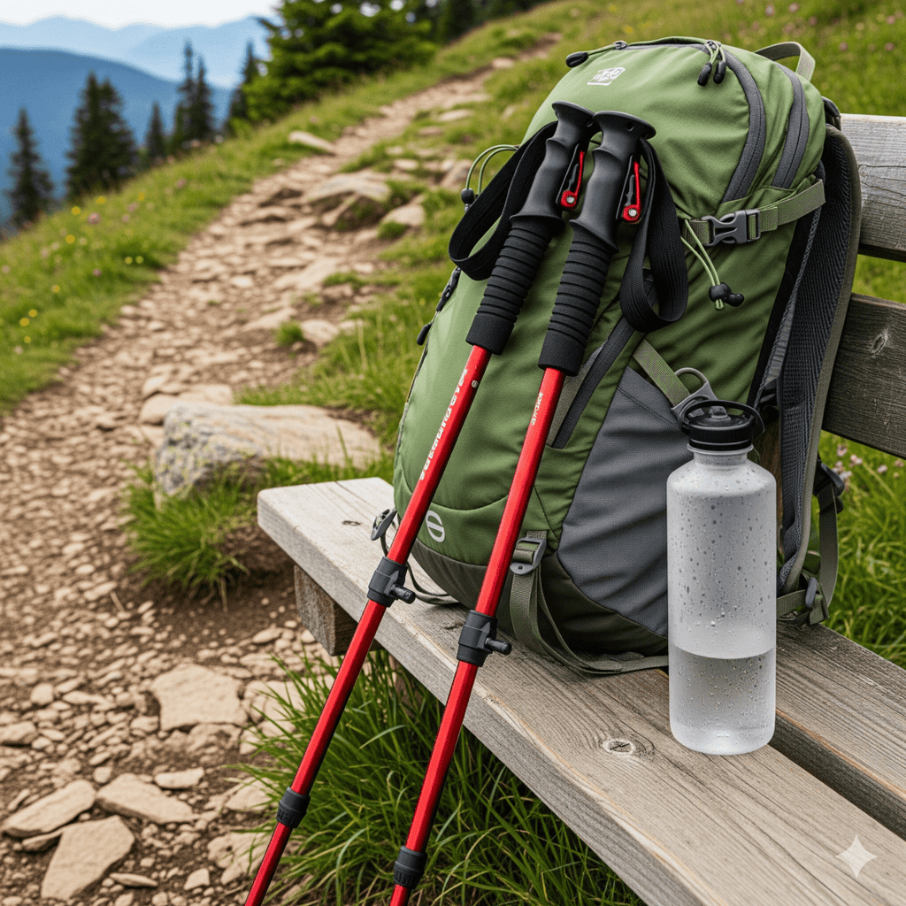 Summit Ridge Nastavitelné trekové hole pro stabilitu a pohodlí
