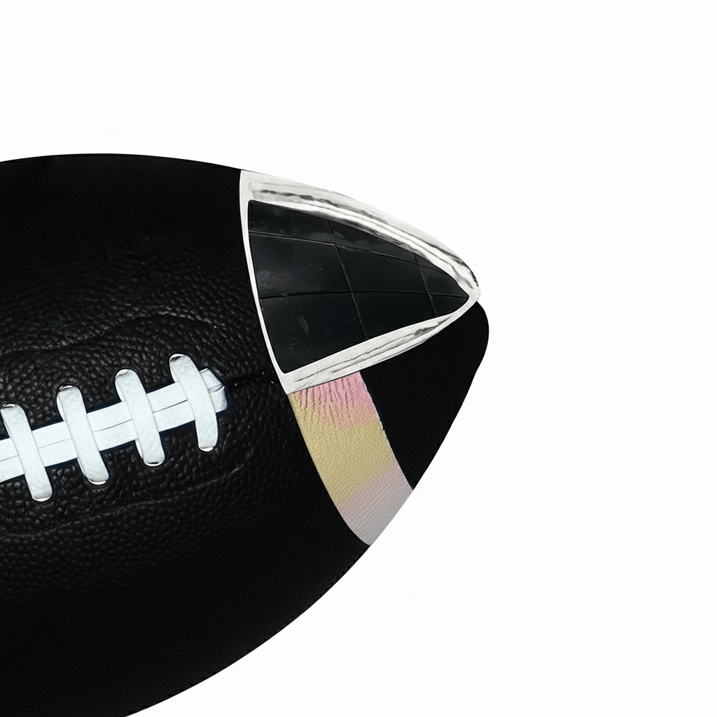 Bola de Rugby Nova Grip em Pele PU Tamanho Oficial 9 para Treino e Jogo ao Ar Livre