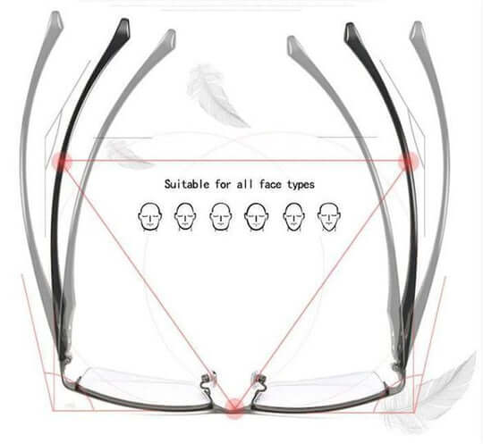 AstraVision Visionary Multifocal Glasses With Automatic Adjustment And Blue Filter | Fervei