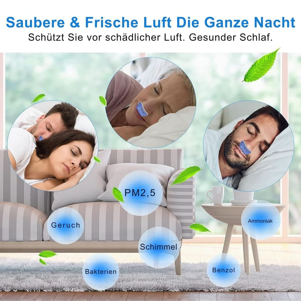 Dispositivo Mini CPAP LuminaSleep para Ronco e Apneia do Sono