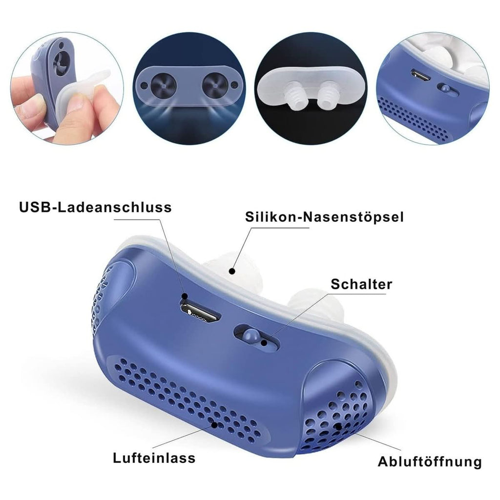 Dispositivo Mini CPAP LuminaSleep para Ronco e Apneia do Sono