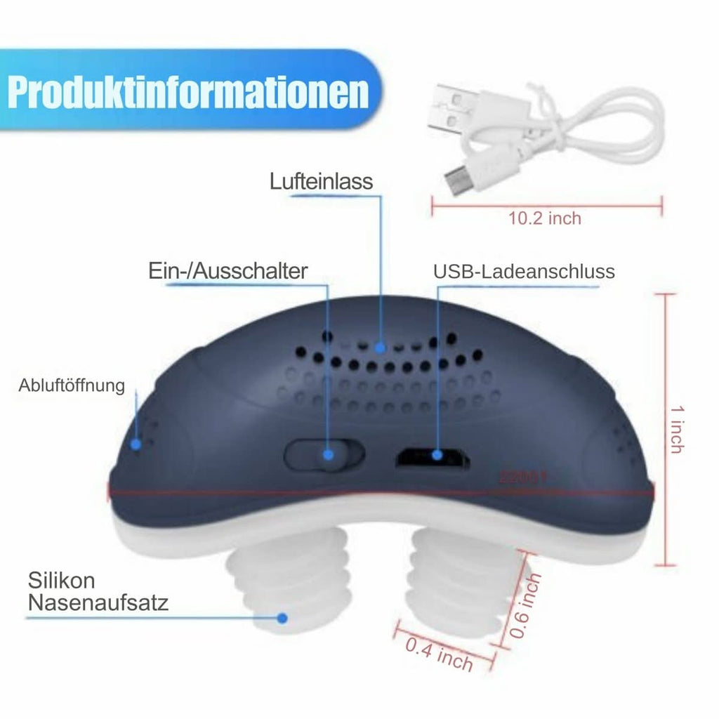 Dispositivo Mini CPAP LuminaSleep para Ronco e Apneia do Sono