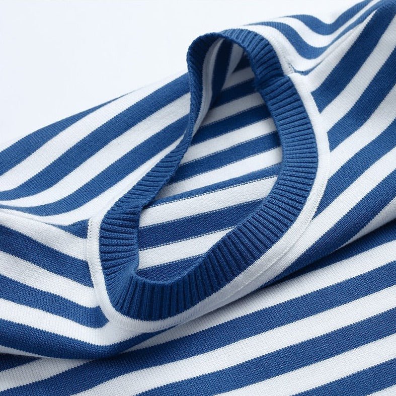 LumaStripe Striped Long-Sleeve Shirt for Women Made of Soft Material