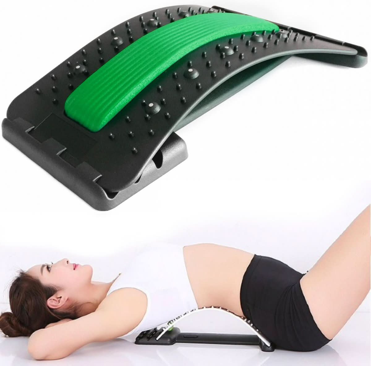 NovaRelief Magnetic Therapy Massage Bed For Back Pain Relief And Posture Improvement