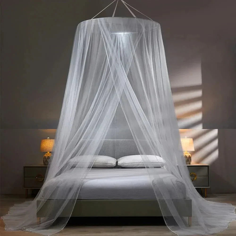 Zanzariera Pieghevole per Letto da Camera e Campeggio, Ideale per Letto Matrimoniale e Esterni