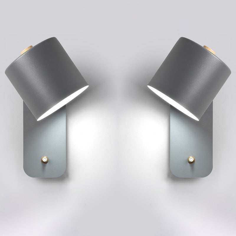 NovaLux Hallway LED Wall Lamp With Switch For Modern Home Lighting
