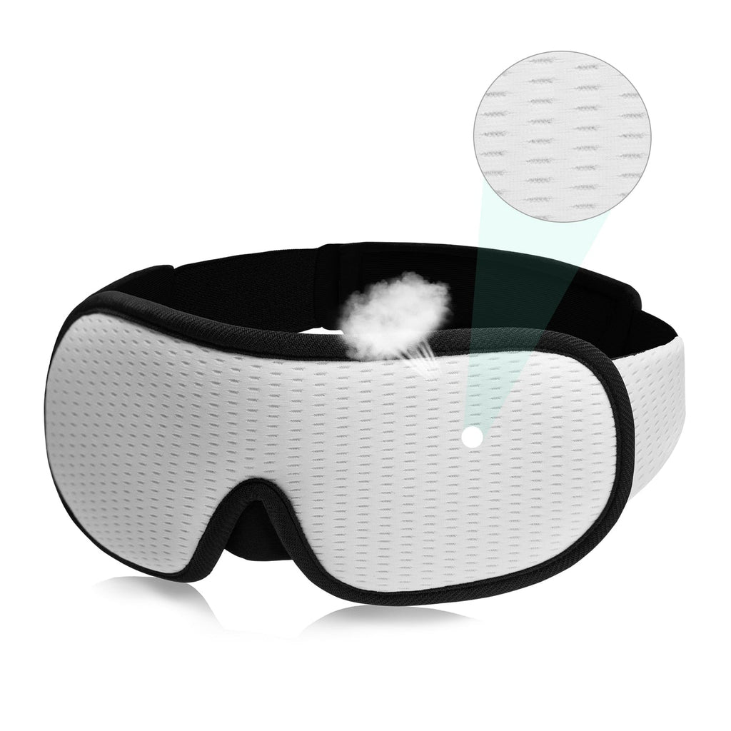 3D alvómaszk mély alváshoz, fényzáró puha párnázattal
