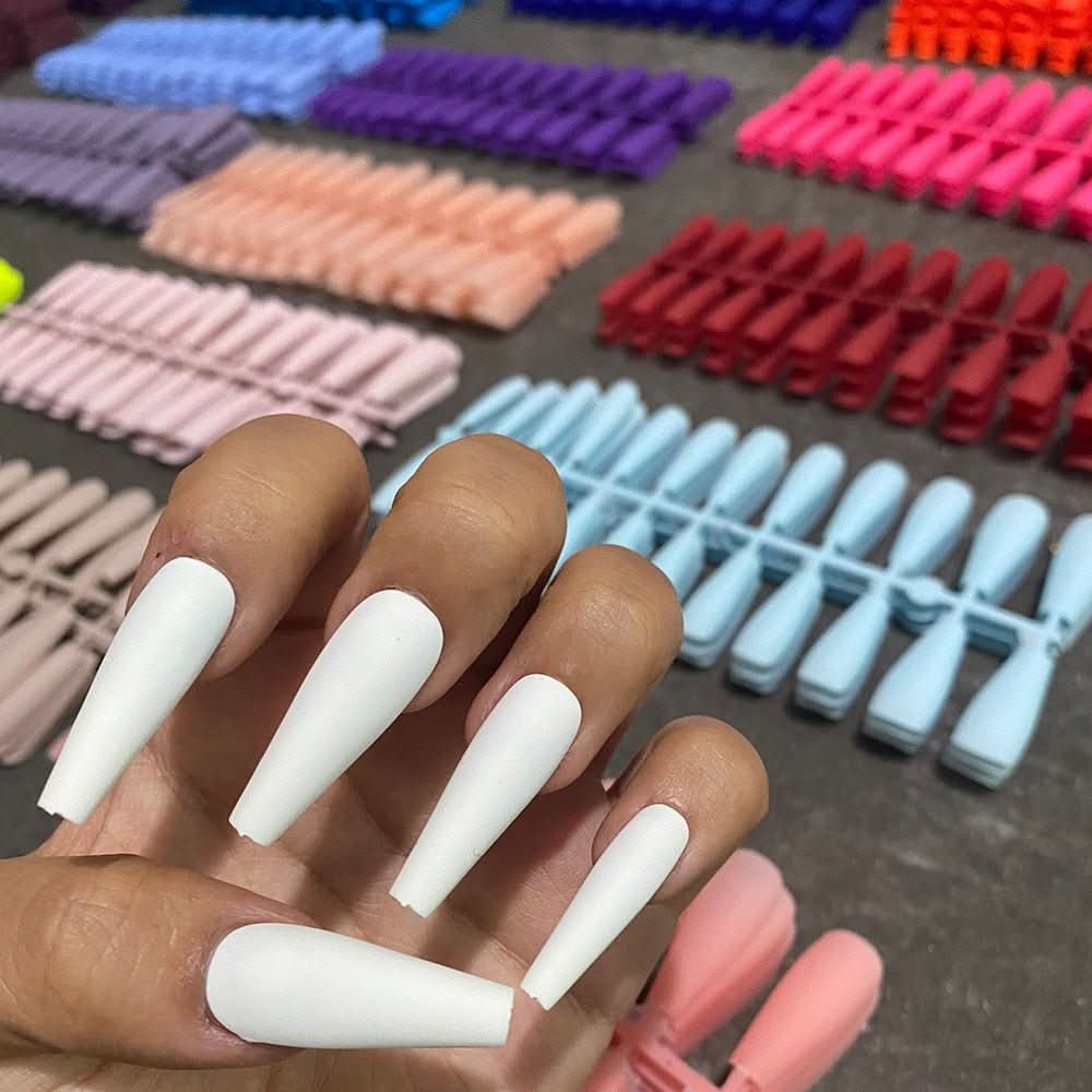 LuxeNail Matte Press-On Nails Elegant Artificial Nails In 13 Colours