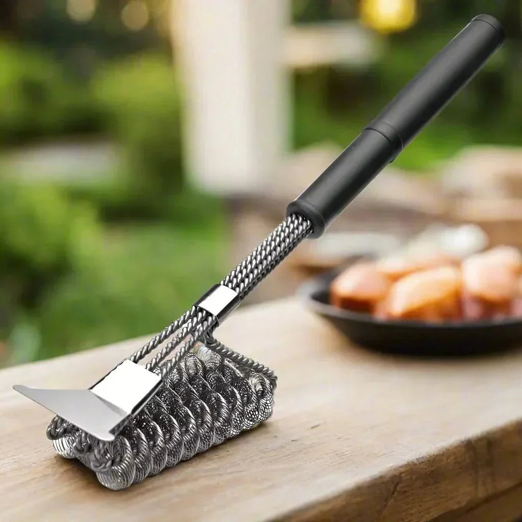GrillNova Bristleless Stainless Steel Barbecue Brush