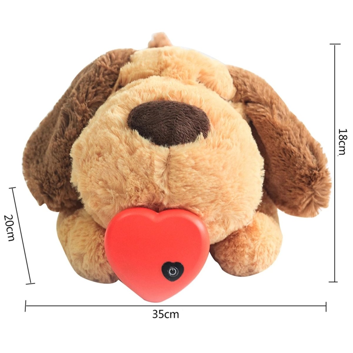 CozyPaws Peluche Coccoloso Battito Cardiaco per Calmare i Cuccioli