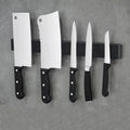 Black Stainless Steel Wall Mount Magnetic Knife Holder Rack