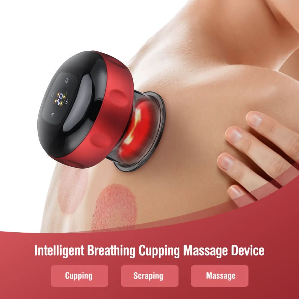 FlowPulse Electric Cupping Set for Cellulite Treatment and Muscle Relaxation