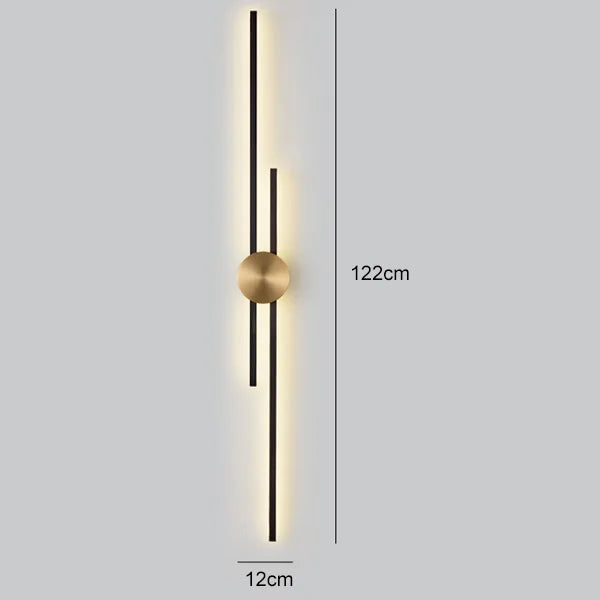 Bethnal Minimalist  Copper Wall Light | Fervei