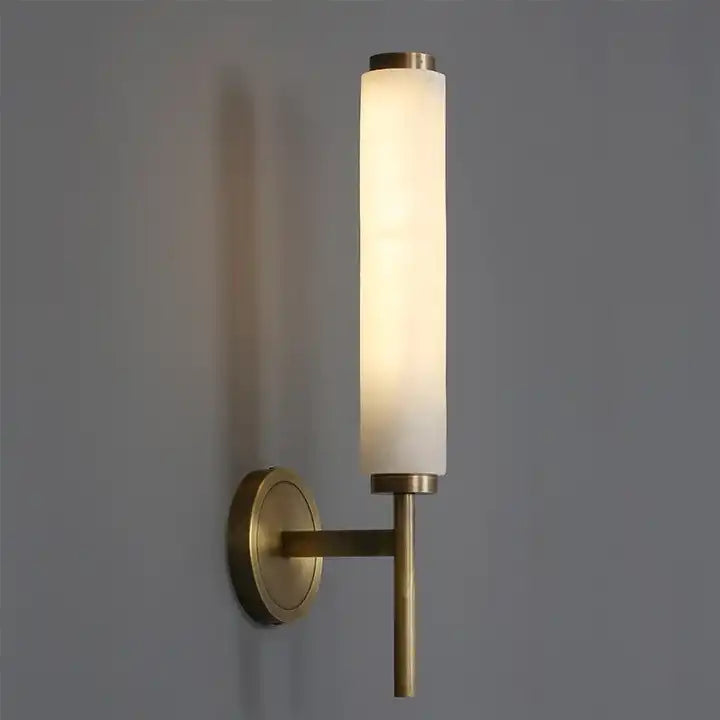 Aurelia Kupfer-Marmor-Wandleuchte für moderne Luxus-Interieurs