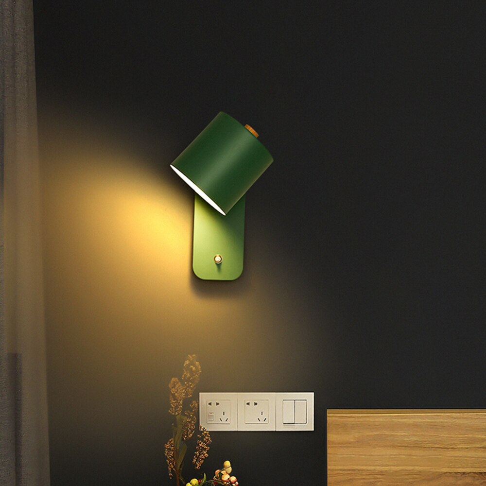 NovaLux Hallway LED Wall Lamp With Switch For Modern Home Lighting