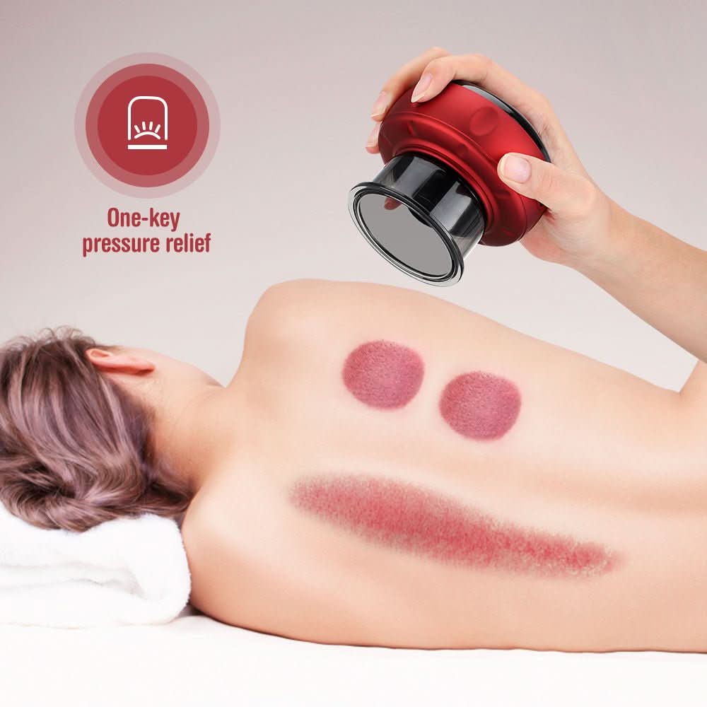 FlowPulse Electric Cupping Set for Cellulite Treatment and Muscle Relaxation