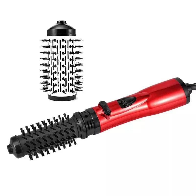 GlamNova 3-In-1 Electric Hair Styler With Hairdryer, Brush And Curling Iron