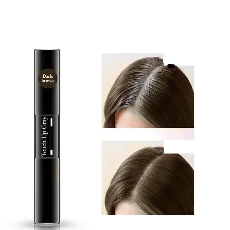 Pincel 2 em 1 ColorSwift para Retocar Cor de Cabelo com Pente Incorporado para Cabelos Grisalhos