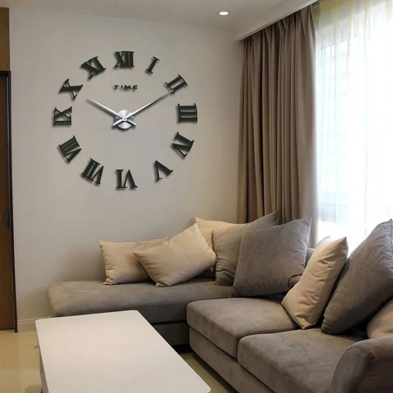 Stylowy zegar ścienny StylishClocks do dekoracji salonu