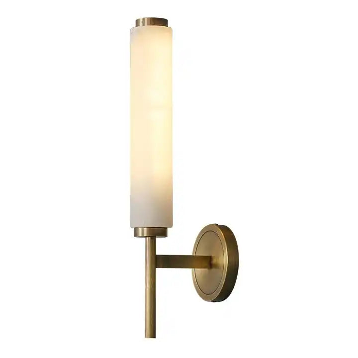 Aurelia Kupfer-Marmor-Wandleuchte für moderne Luxus-Interieurs