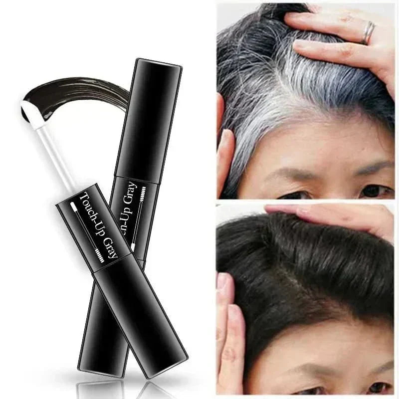 Pincel 2 em 1 ColorSwift para Retocar Cor de Cabelo com Pente Incorporado para Cabelos Grisalhos