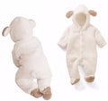 Cozy Paws Baby Animal Romper Super Soft and Warm for Babies