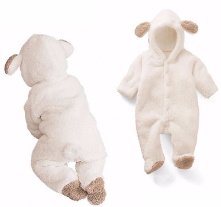Cozy Paws Baby Animal Romper Super Soft and Warm for Babies
