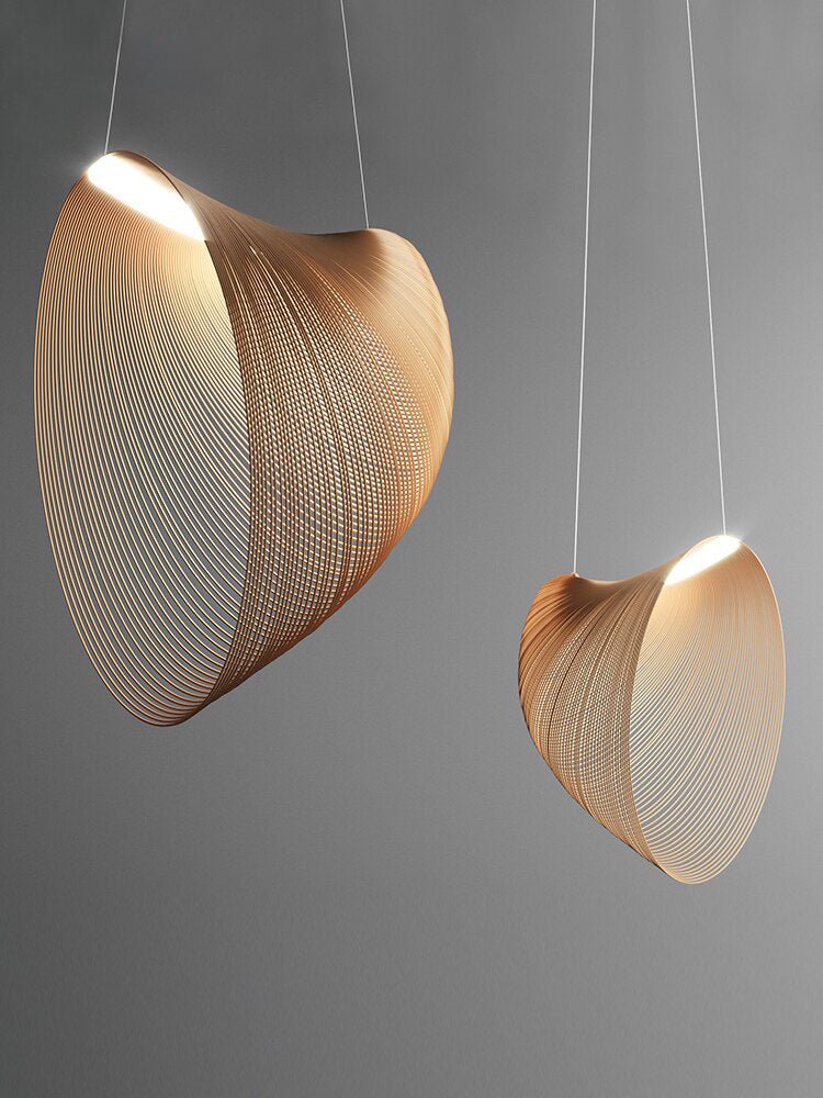 Aurra Scandi Abstract Pendant Light Suspended Nordic Ceiling Fixture