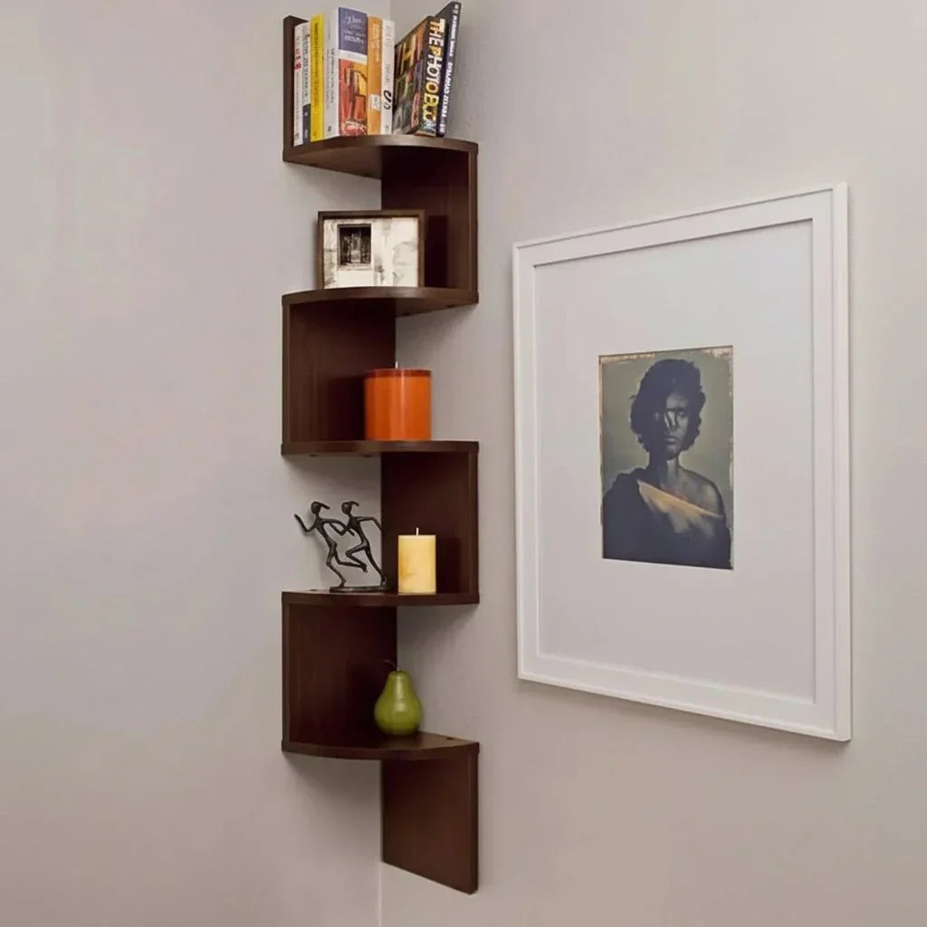 Modern Corner Wall Shelf