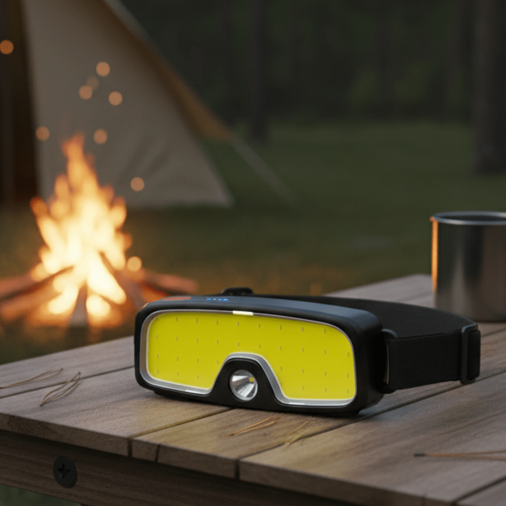 LumaTrail USB LED Headlamp 500 Lm With Multi Mode Outdoor Lighting