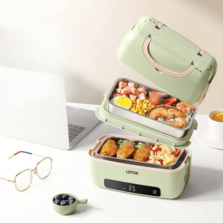 WarmTrail Portable Electric Lunch Box for Hot and Fresh Meals