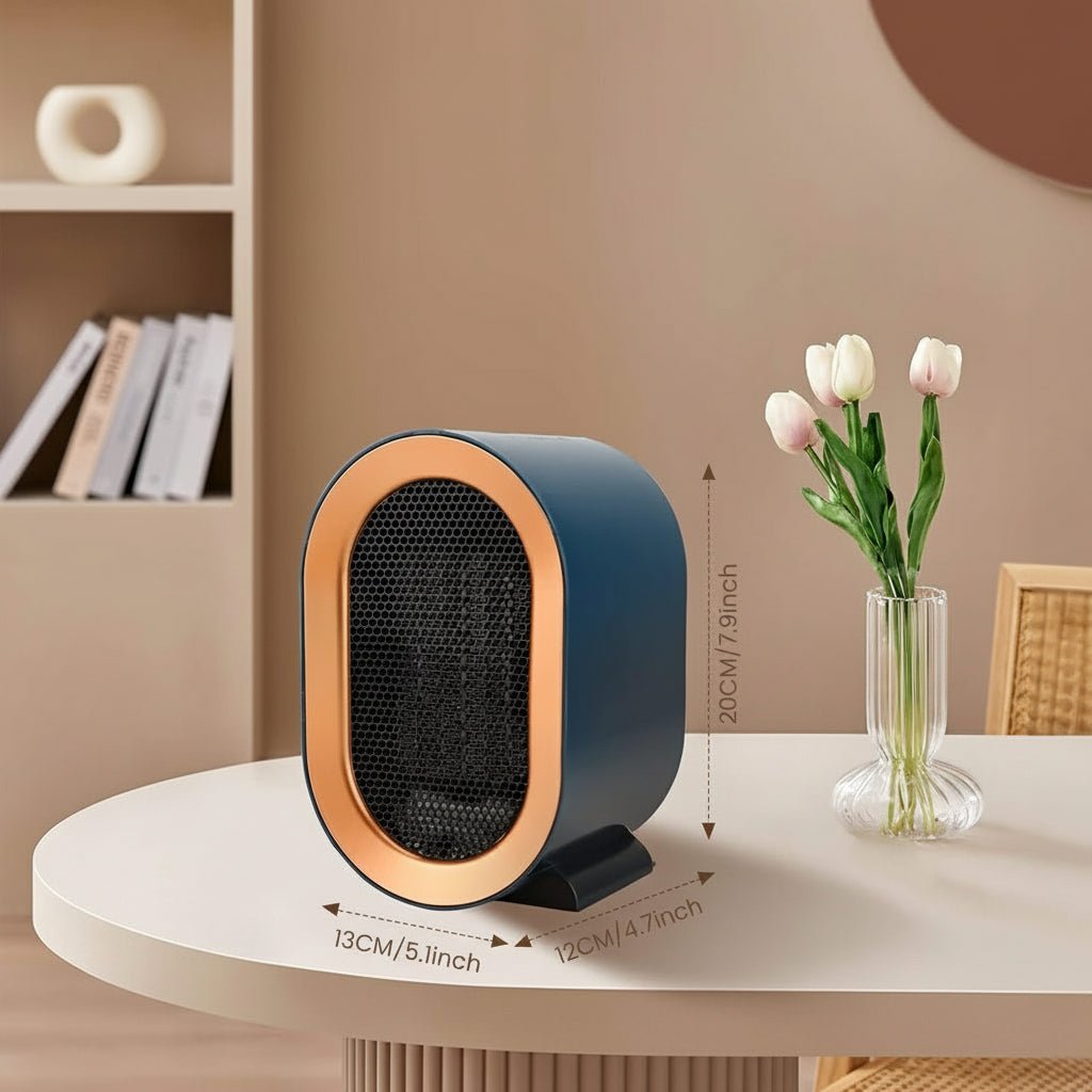 AeroNest Mini Electric Heater With Ceramic Fan And Energy-Saving Room Heat