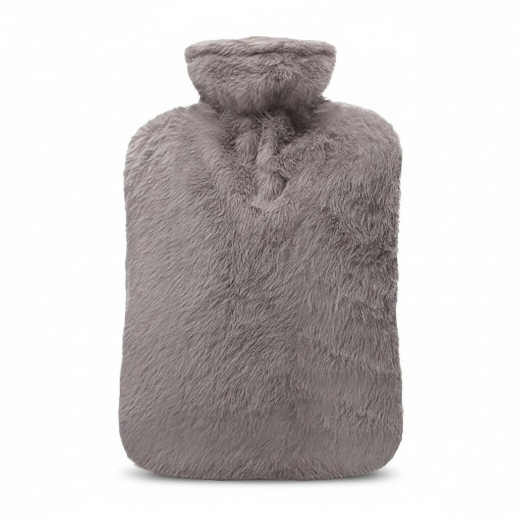 CozyNest 2litrová termofor s plyšovým potahem pro uklidňující teplo