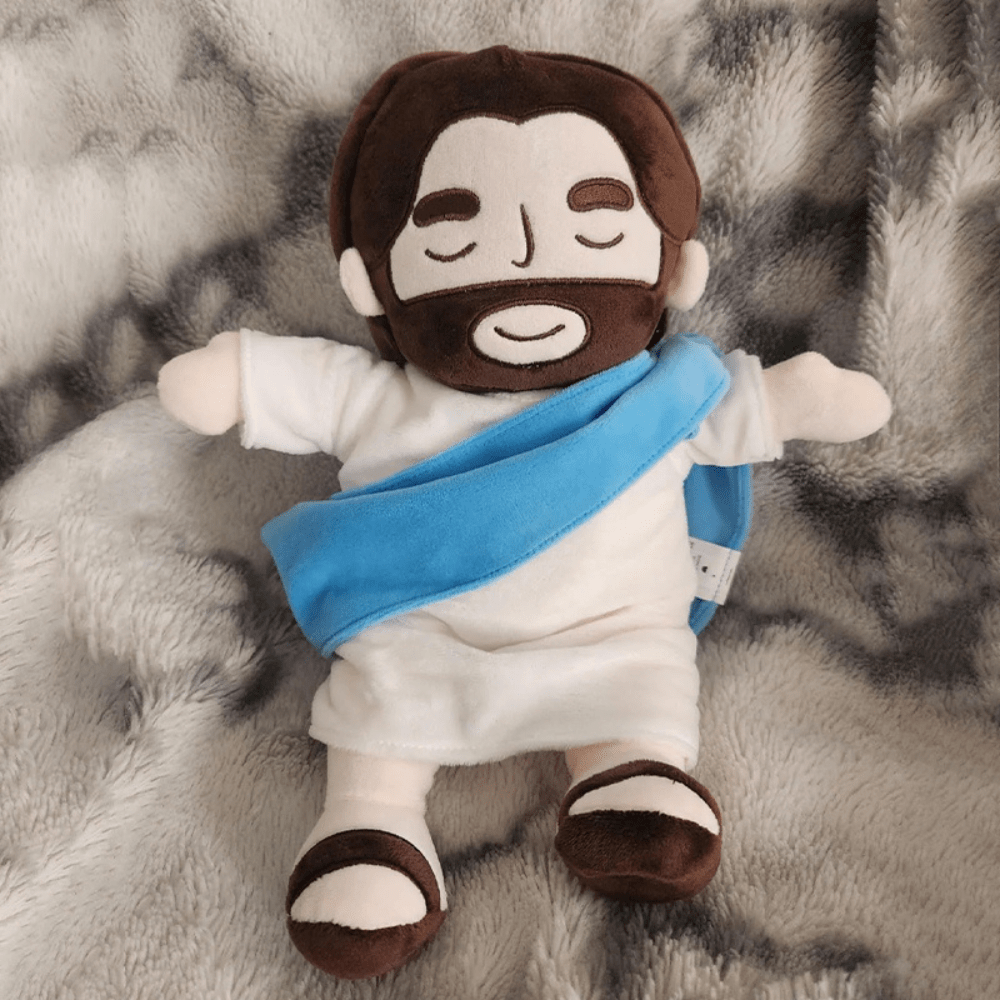 GraceHaven Peluche di Gesù per Sonno Tranquillo e Comfort
