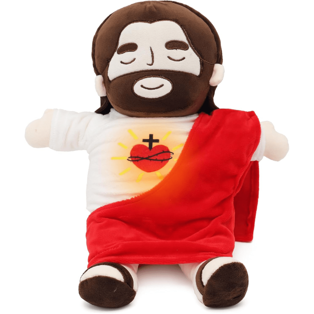GraceHaven Peluche di Gesù per Sonno Tranquillo e Comfort