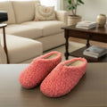 CozyNest Plush Wool Slippers For Women With Platform And Soft Support All Day