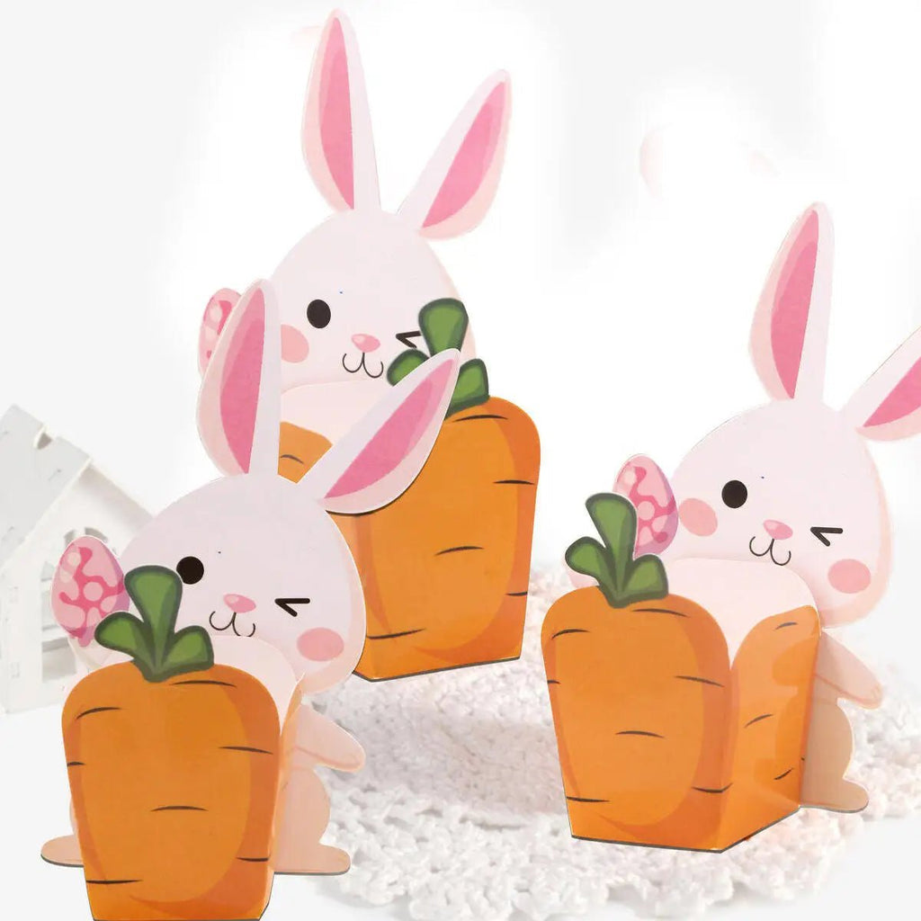JoyLane Easter Bunny Carrot Candy Boxes for Festive Gatherings