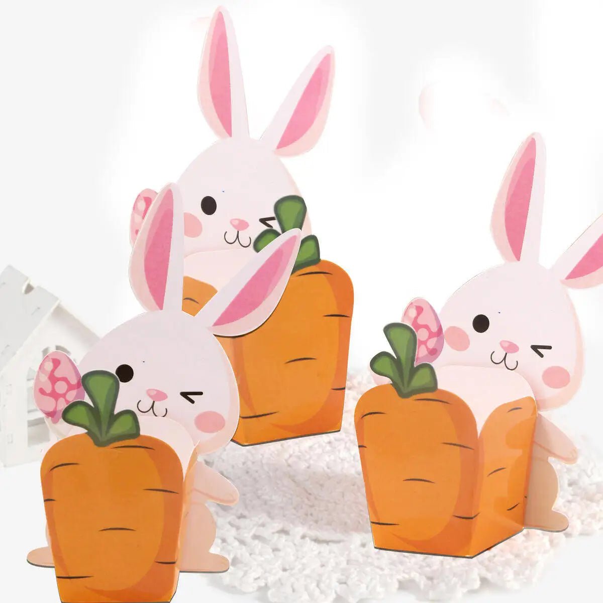 JoyLane Easter Bunny Carrot Candy Boxes for Festive Gatherings