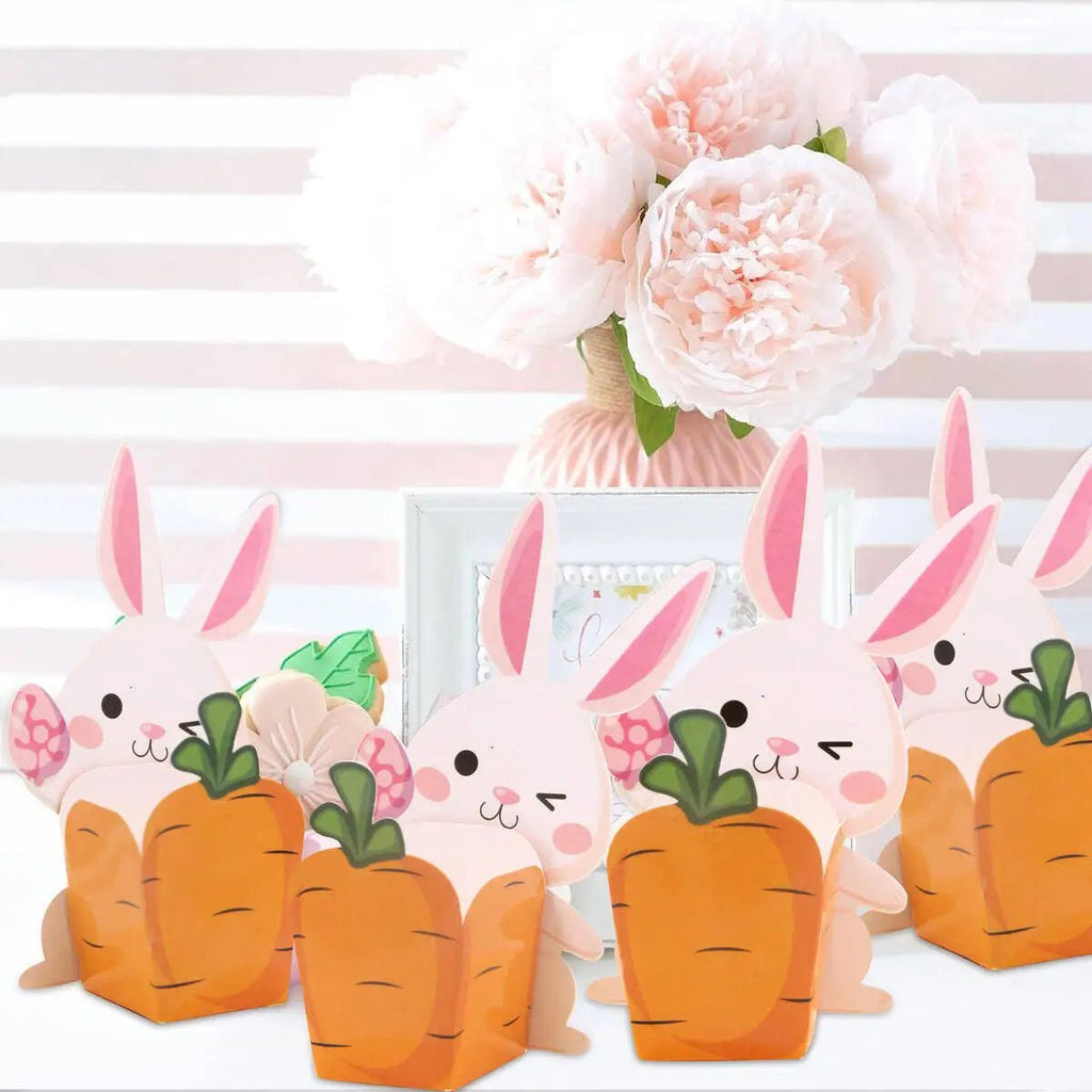 JoyLane Easter Bunny Carrot Candy Boxes for Festive Gatherings