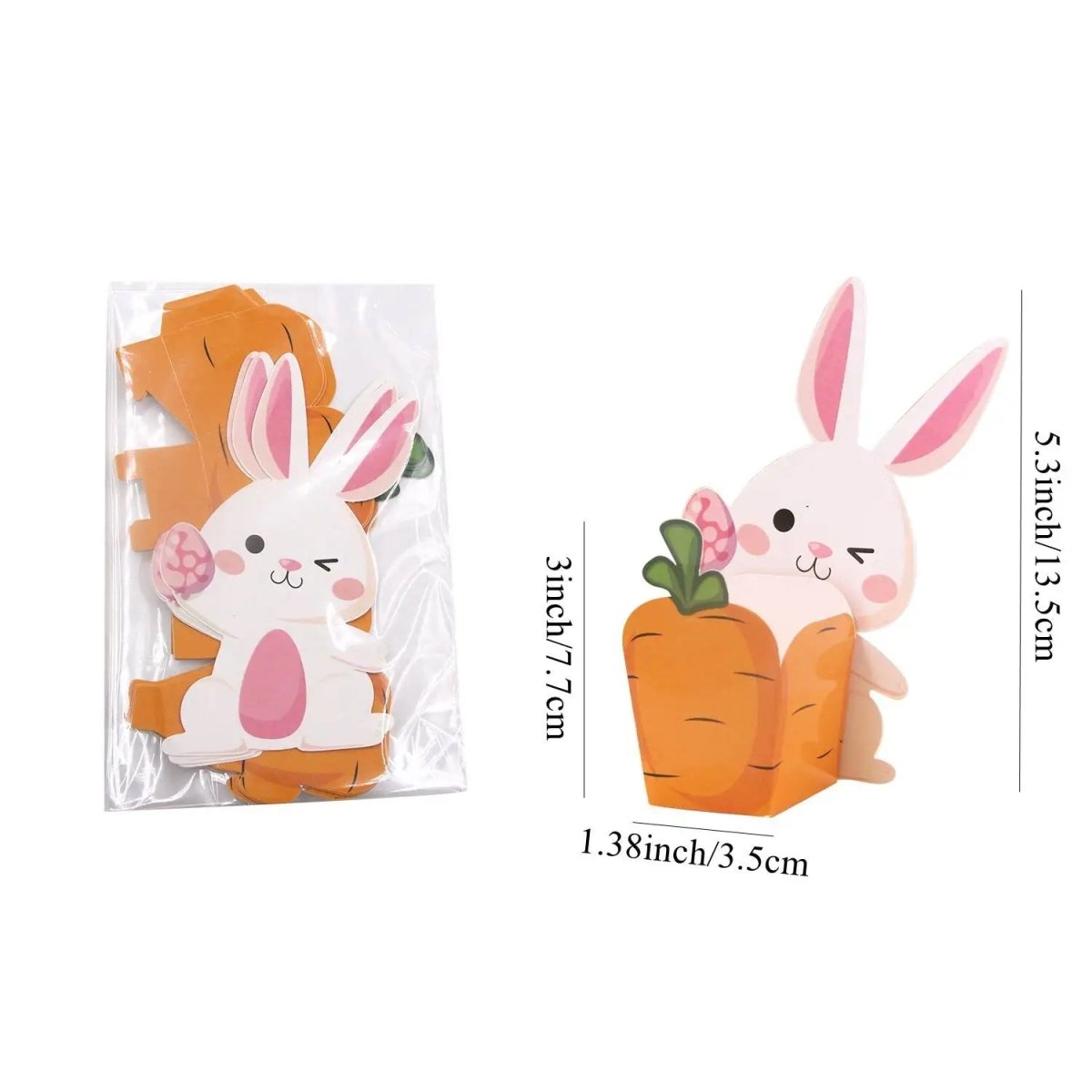 JoyLane Easter Bunny Carrot Candy Boxes for Festive Gatherings