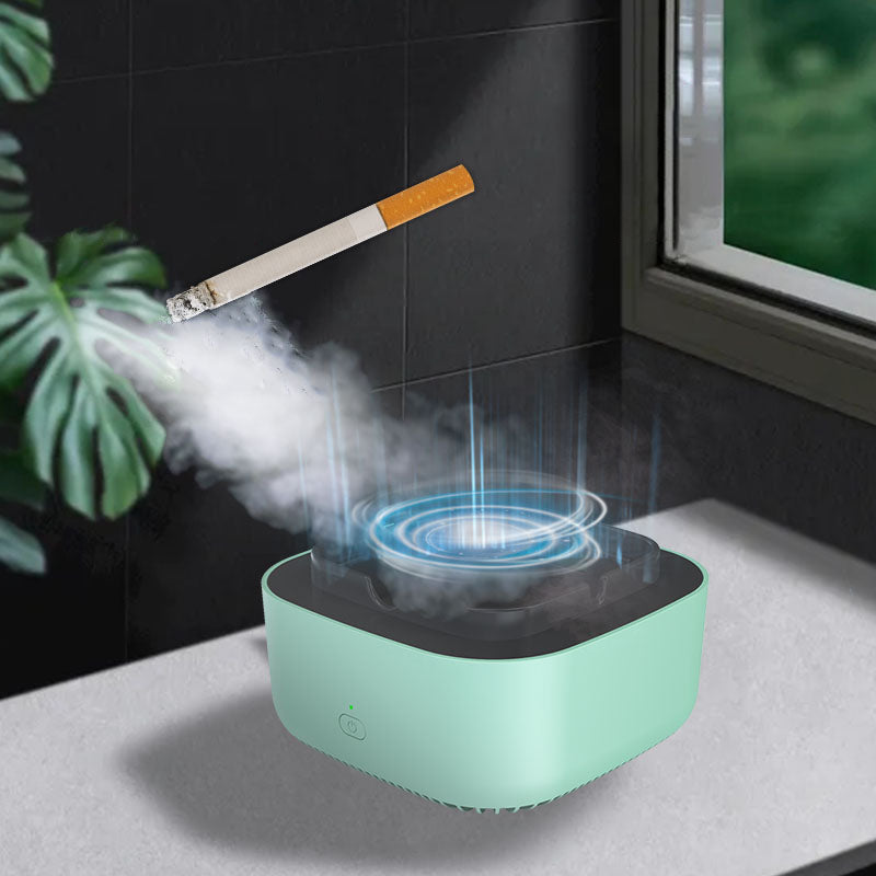 Electronic Ashtray For Smoke Removal And Air Purification